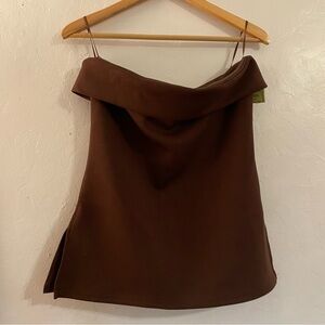 Emerson Lang Brown Tube Top